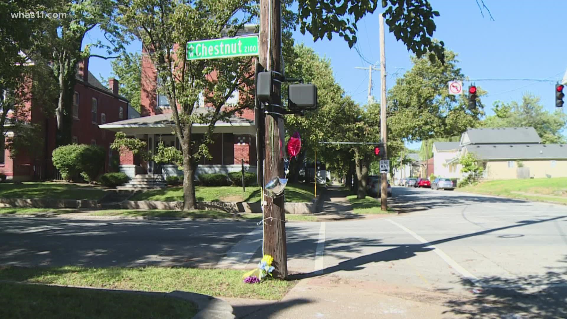 Days after 16-year-old Tyree Smith was shot while standing on a bus stop in the Russell neighborhood, neighbors react after a light has been finally fixed.