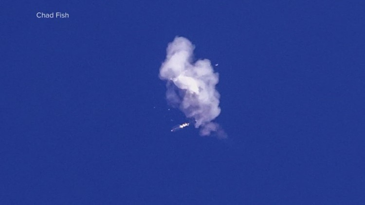 Recovery efforts underway off U.S. coast after Chinese spy balloon shot down