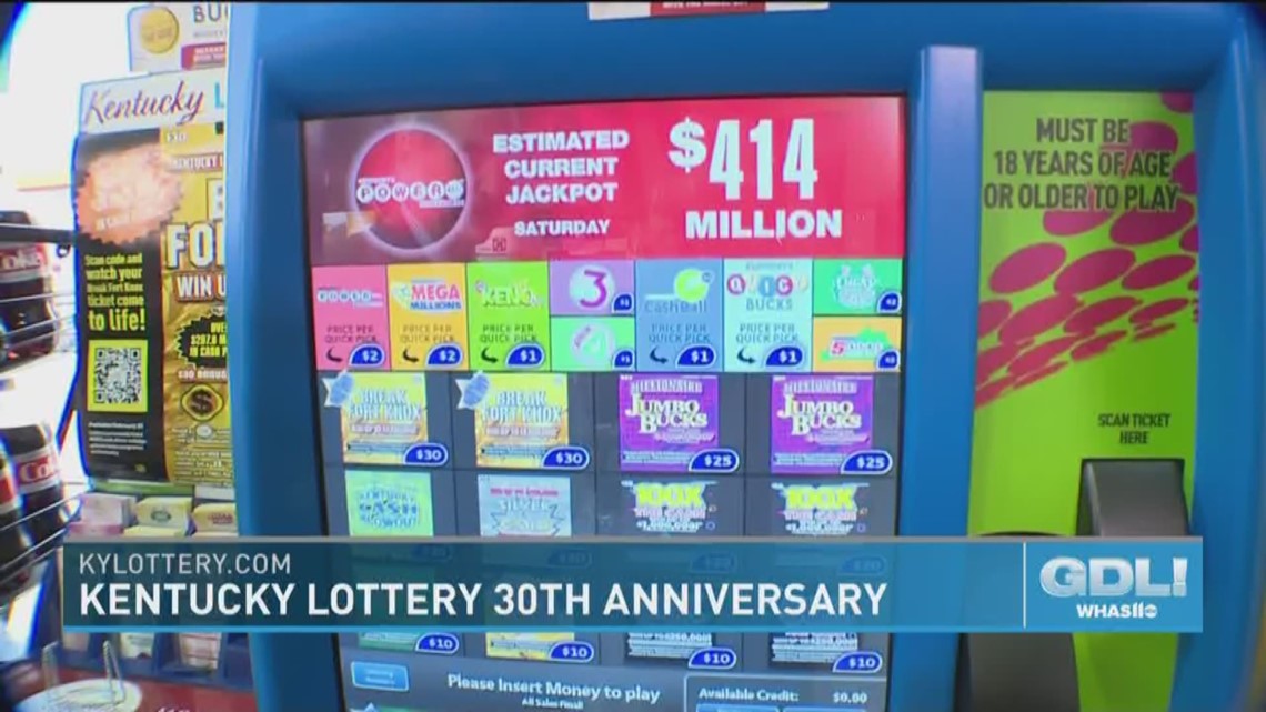 KY Lottery celebrates 30th anniversary with new games