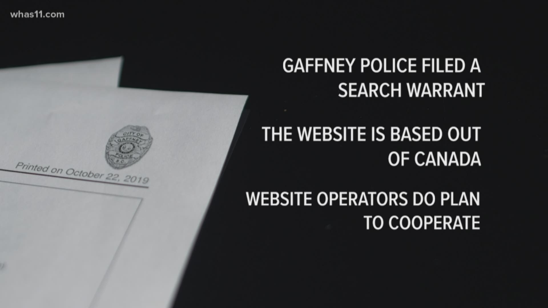 Both schools are waiting on the Gaffney police to finish their investigation.