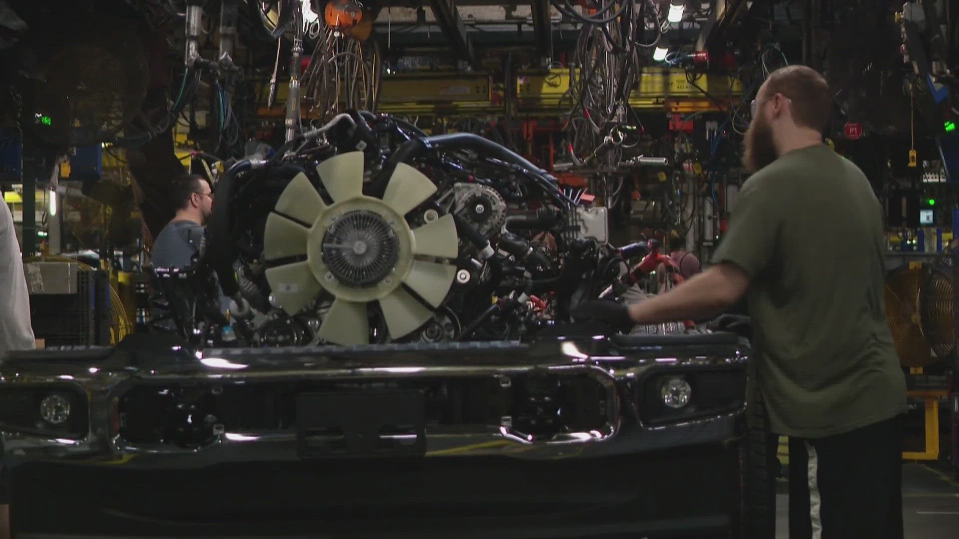 Ford CEO Jim Farley visited Louisville, telling the workers there that no one would lose their job because of President Donald Trump's tariffs on cars.