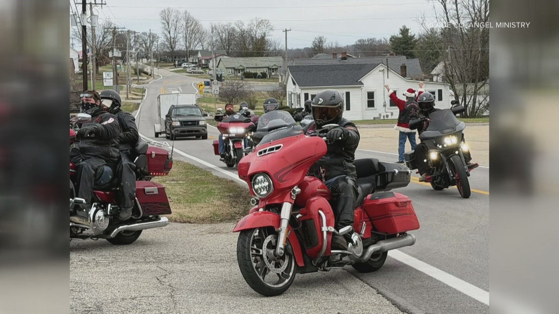 Kentucky motorcycle club donates to Meade County Angel Ministry