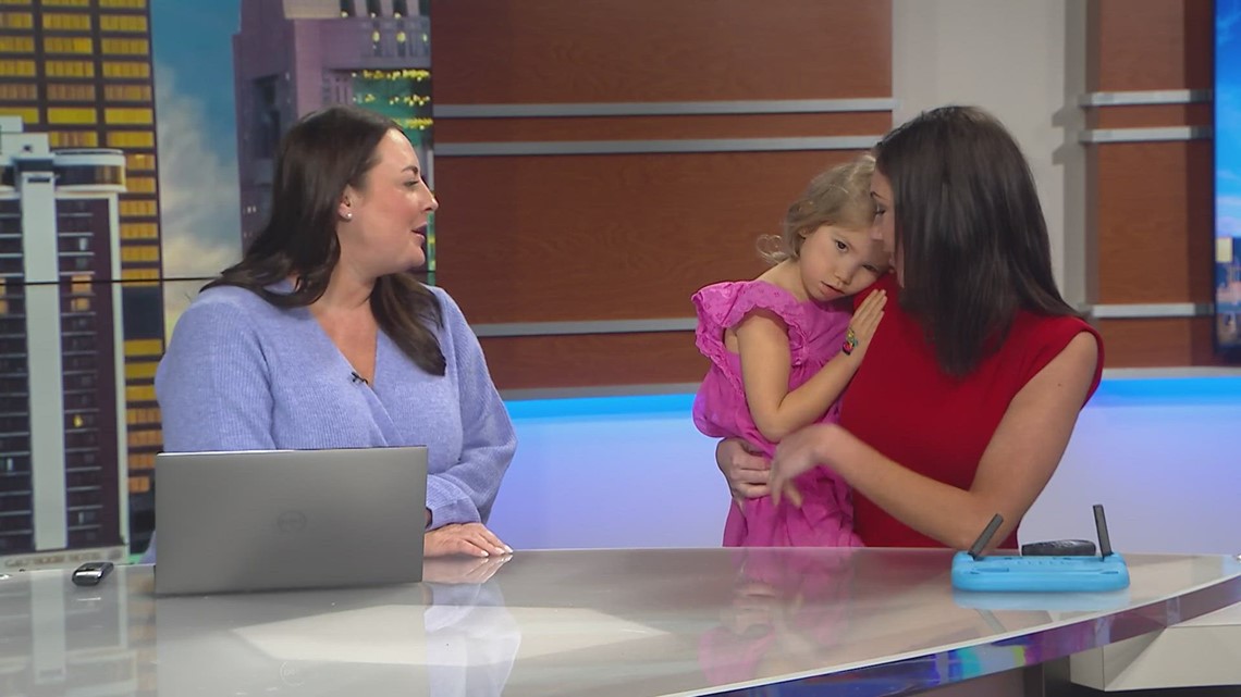 WHAS11 meteorologist's daughter visits ahead of Halloween | whas11.com