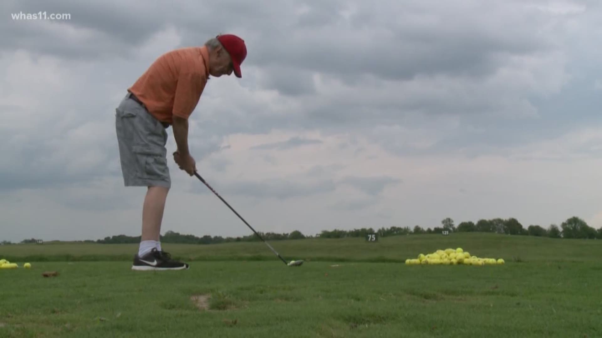 Norton helps Parkinson's patients with golf