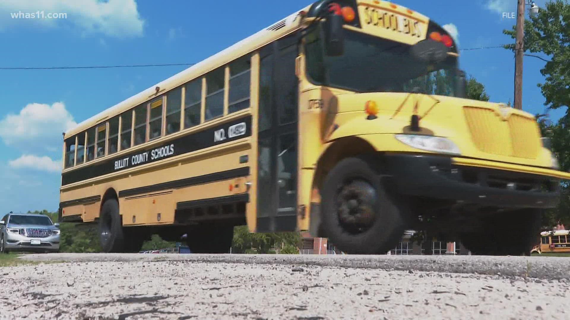 The district said it was consolidating routes to make the process more efficient and to have more drivers on-call.