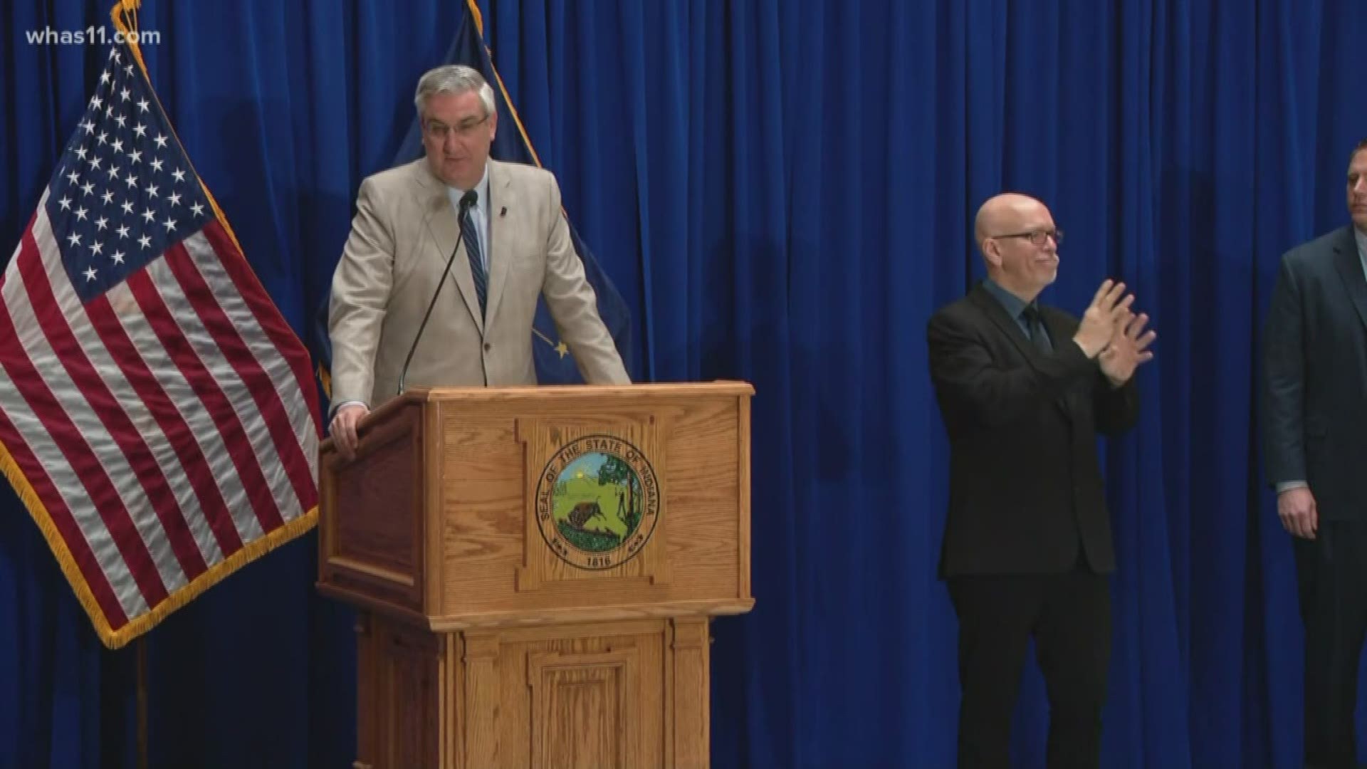Governor Holcomb announced Indiana's state primary for the 2020 Presidential election will be moved from May 5 to June 2.