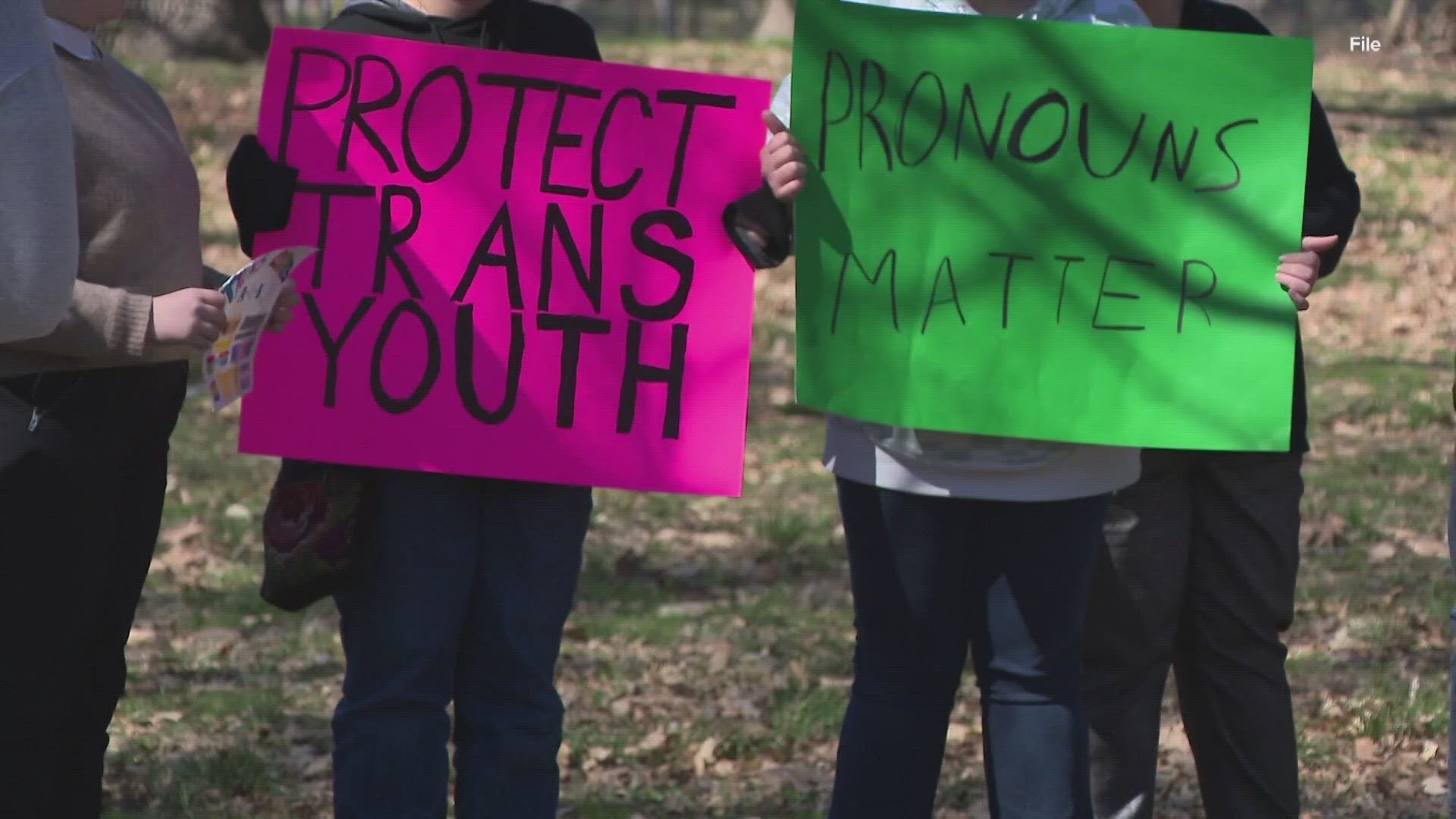 Their case is on behalf if seven transgender young people and their families, and was linked with a similar case in Tennessee.