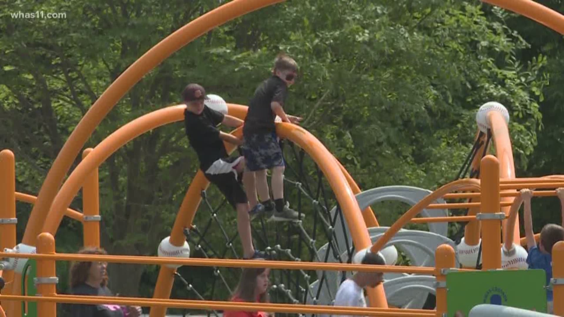 There is a new playground located on Ferndale Road, near Fern Creek Elementary School.