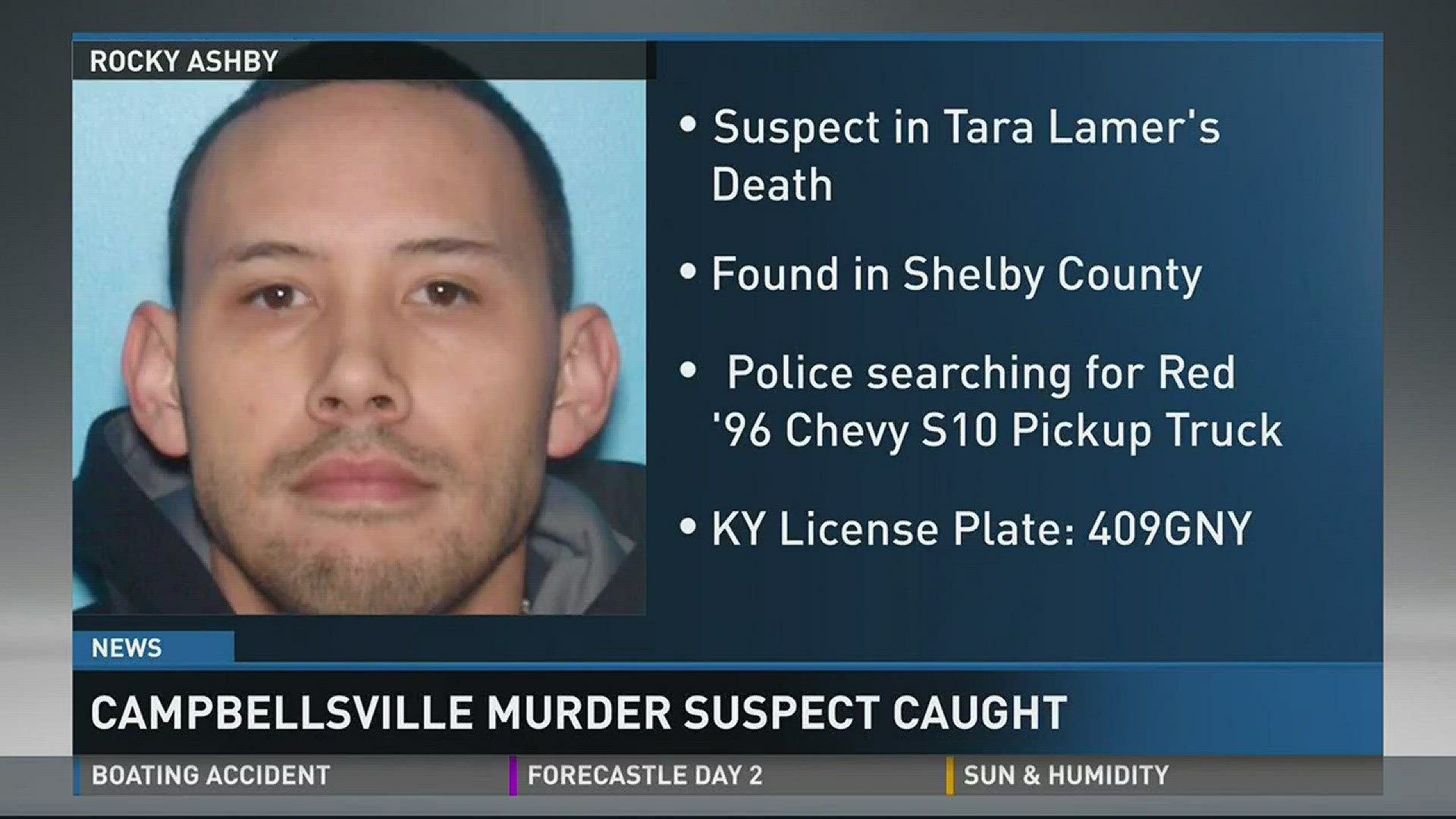 Ky. police locate murder suspect, still looking for stolen vehicle