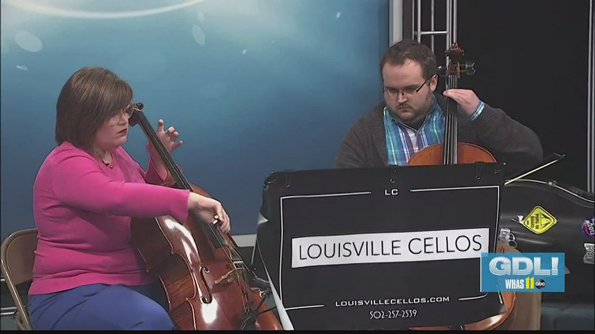 Seth Johnson and Grace Salsman is the duo that makes up Louisville Cello. They perform classic songs with modern twists.