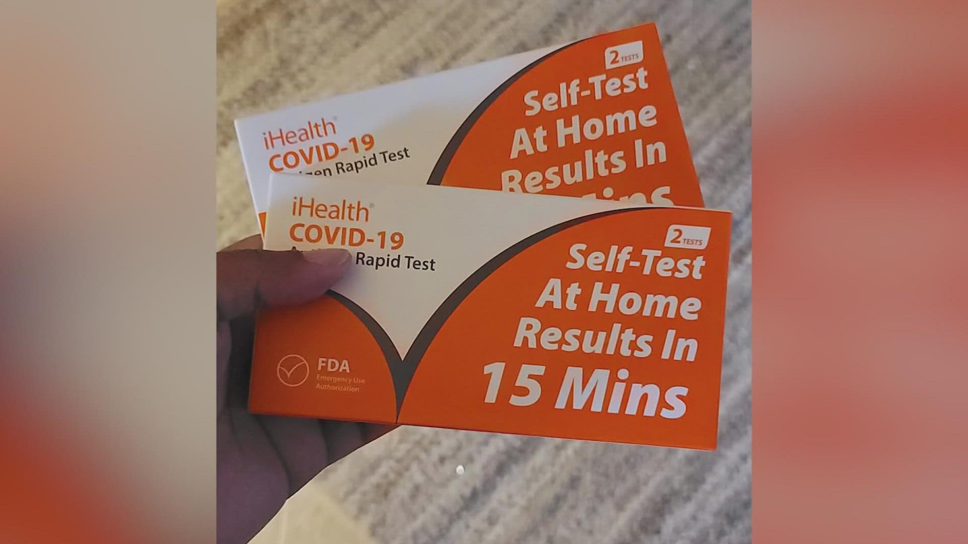 The U.S. Federal Government is ending its offer to ship free at-home COVID-19 tests to you due to Congress not providing any additional funding, The White House says