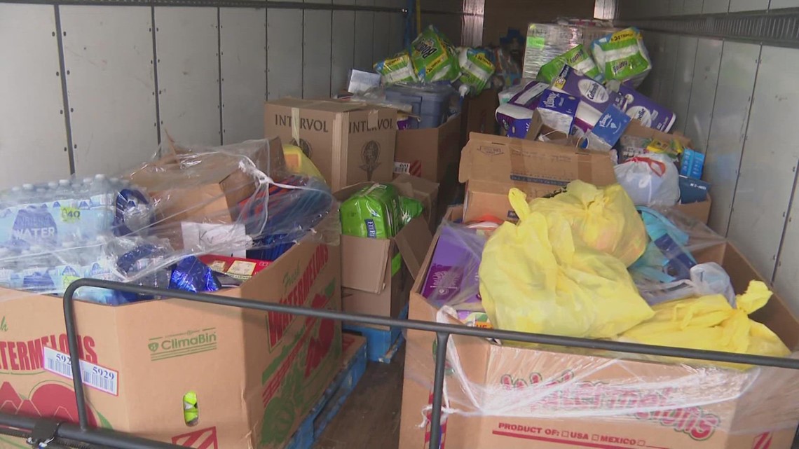 Truck loads of donations head to Kentucky flood victims thanks to