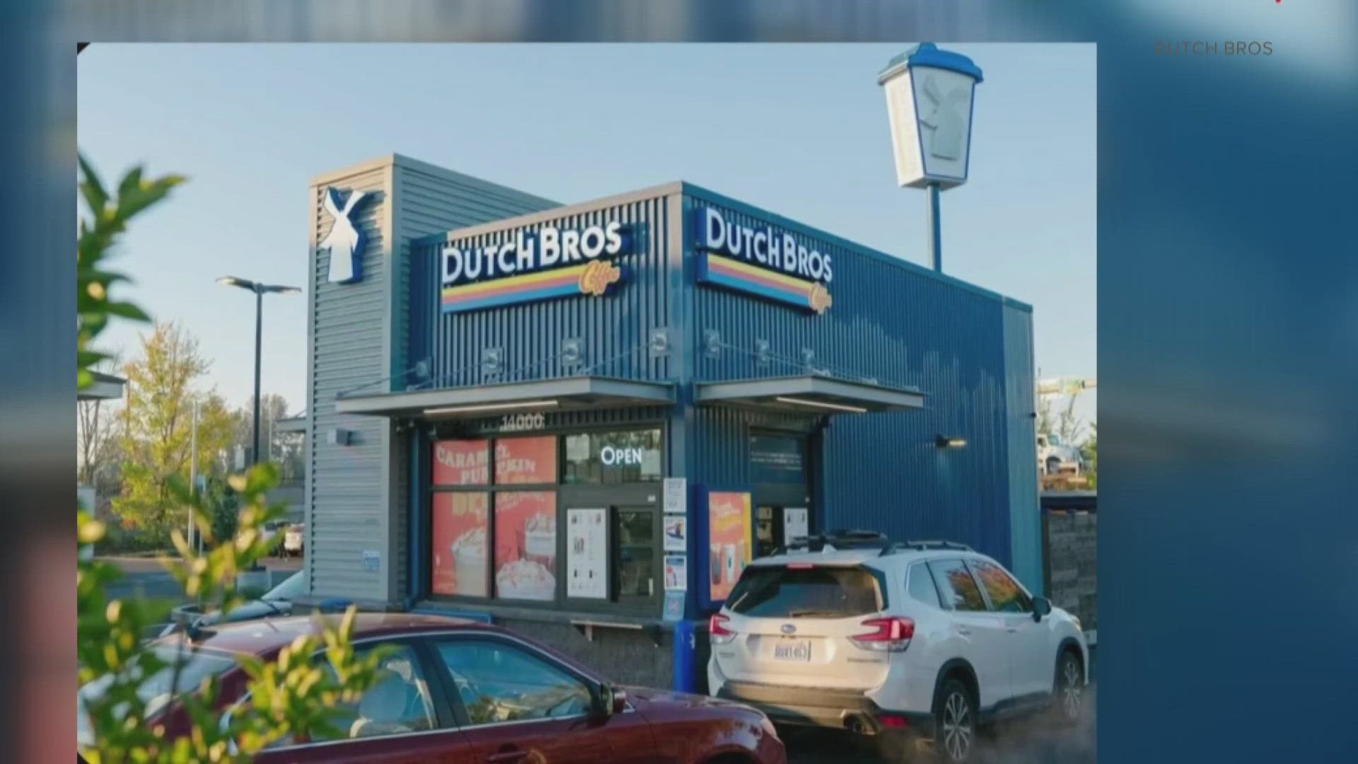 The drive-thru coffee chain offers everything from specialty coffees to smoothies, teas, lemonades and energy drinks.