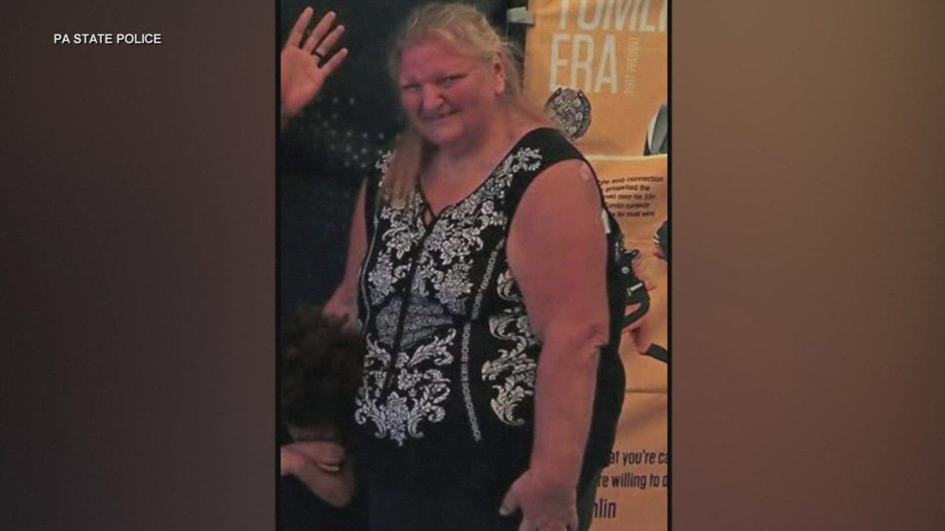 Pennsylvania State Police say the remains of 64-year-old Elizabeth Pollard have been found. Pollard went missing four days ago while searching for her cat.