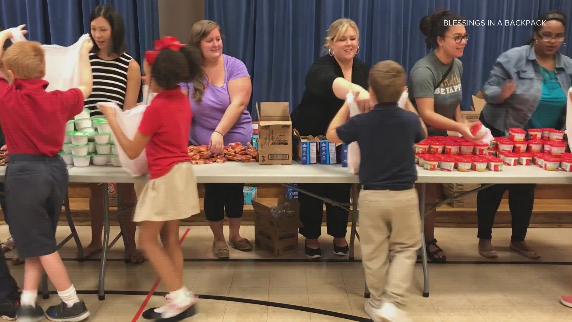 "Blessings in a Backpack" is trying to connect with other local organizations to help feed the children who will no longer receive its assistance in the new year.