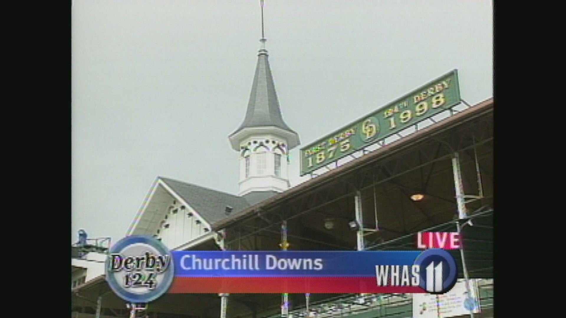 Go back in time with us to watch WHAS11's coverage of the Kentucky Derby in 1998.