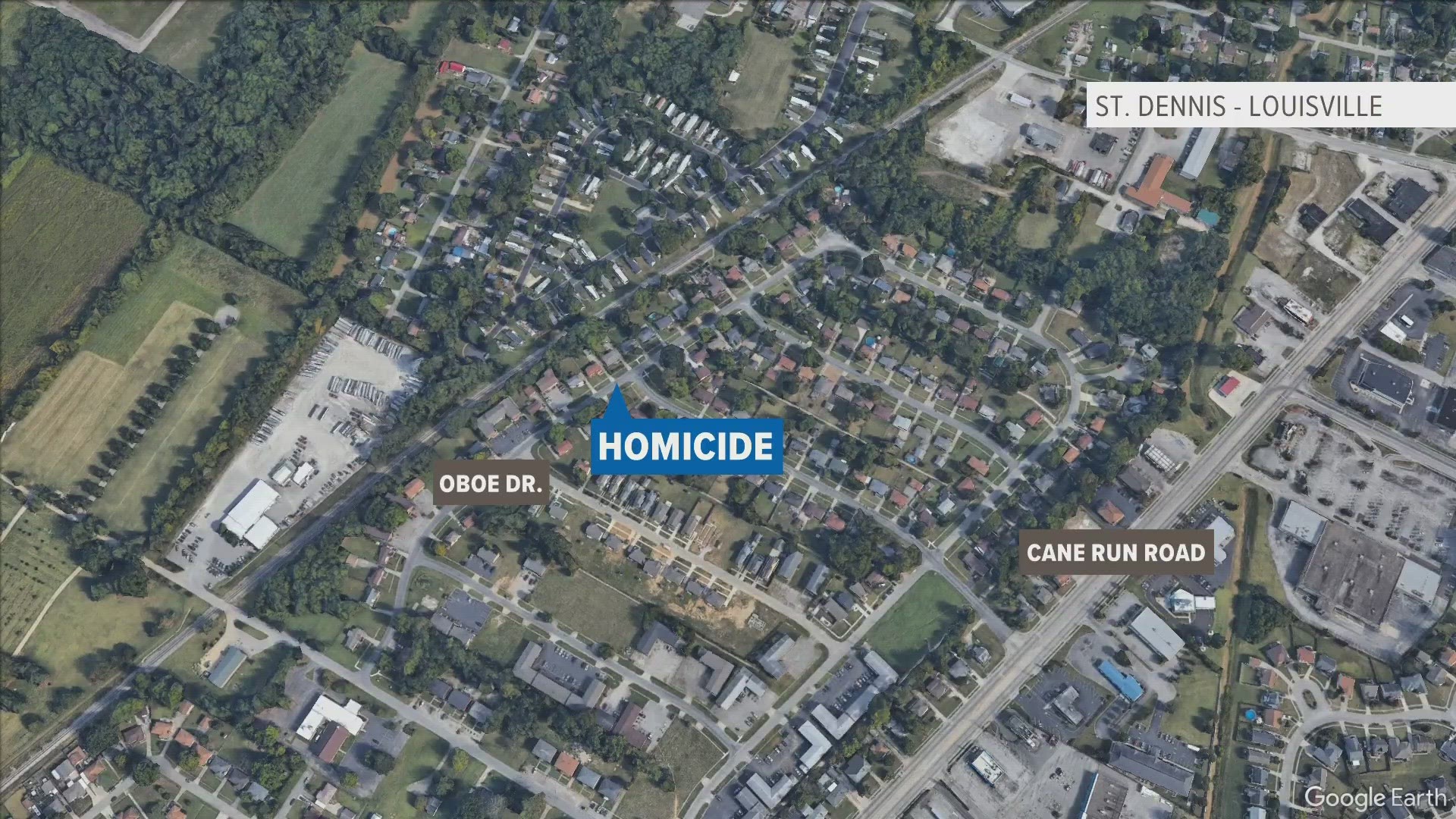 Police are searching for the person who killed a man in Louisville on Thursday night.
