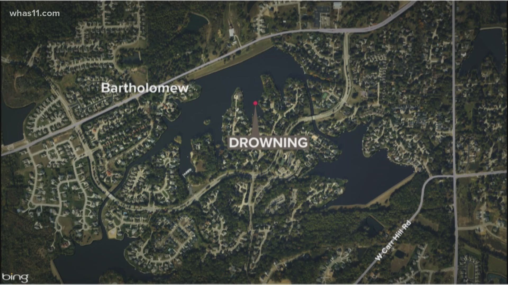 Authorities said the teen drowned at Tipton Lake while swimming with friends Saturday night.