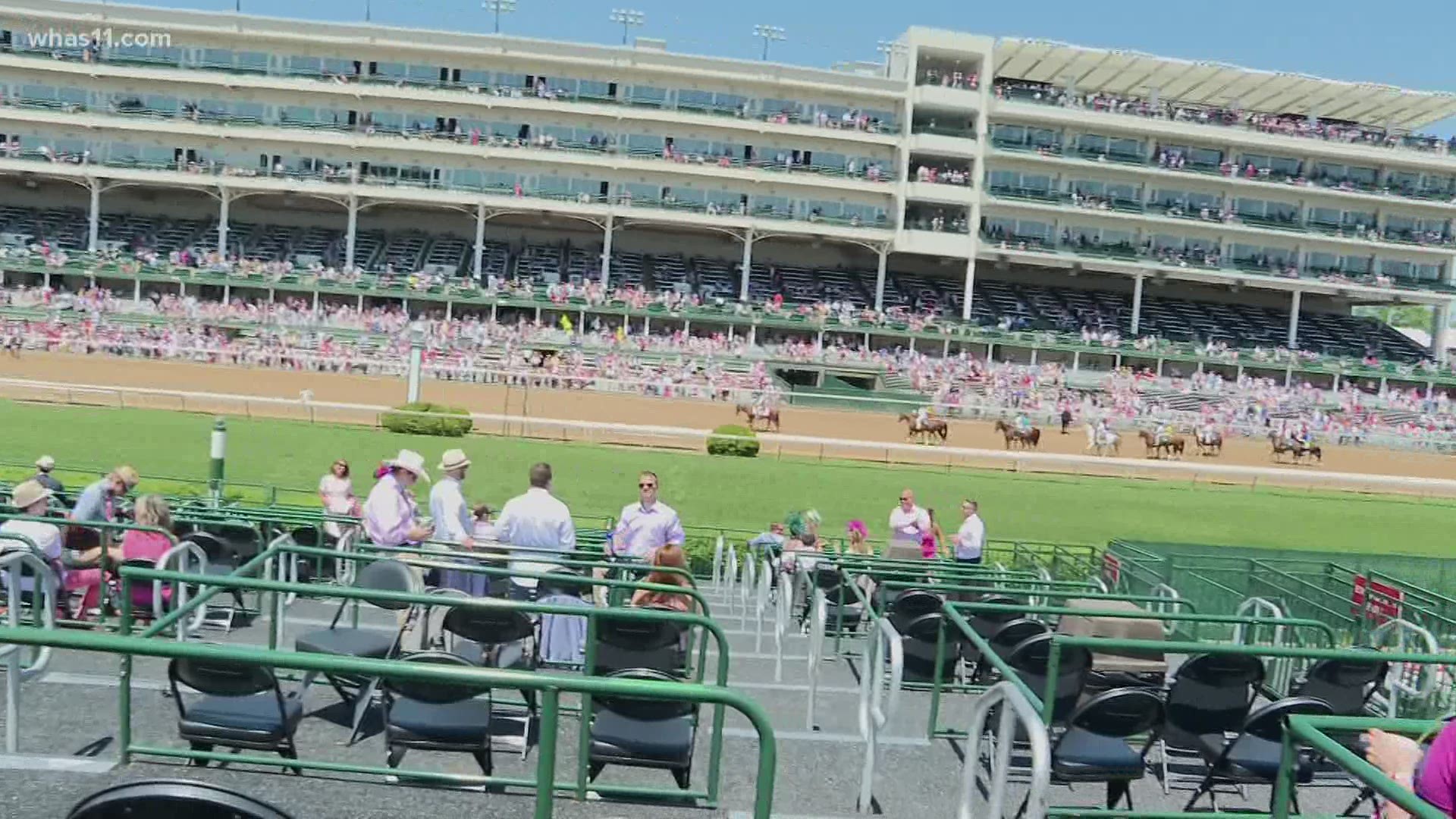 Due to the Pandemic, Kentucky Oaks saw a  smaller group of fans allowed in the Infield at Churchill Downs. Fans didn't let that completely kill the vibe.