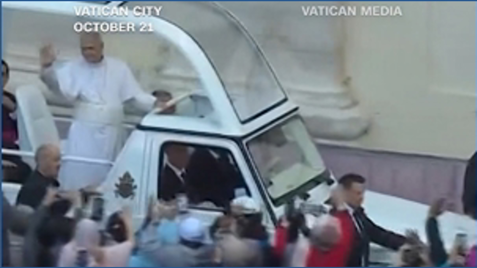 Pope Leo before first audience since surgery | whas11.com