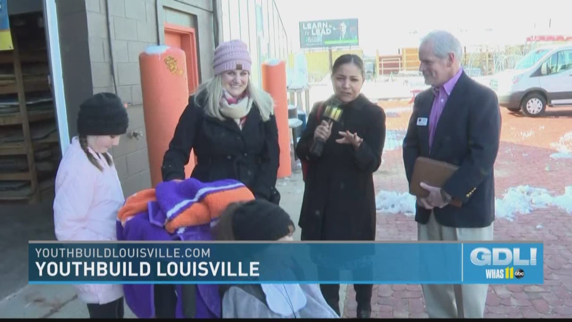 YouthBuild Louisville makes playhouses for kids