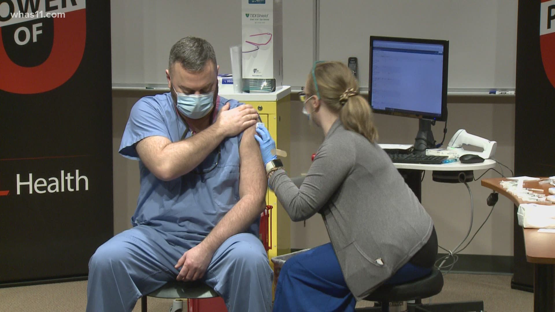 So far, UofL Health has administered just under 2,000 doses of the vaccine.