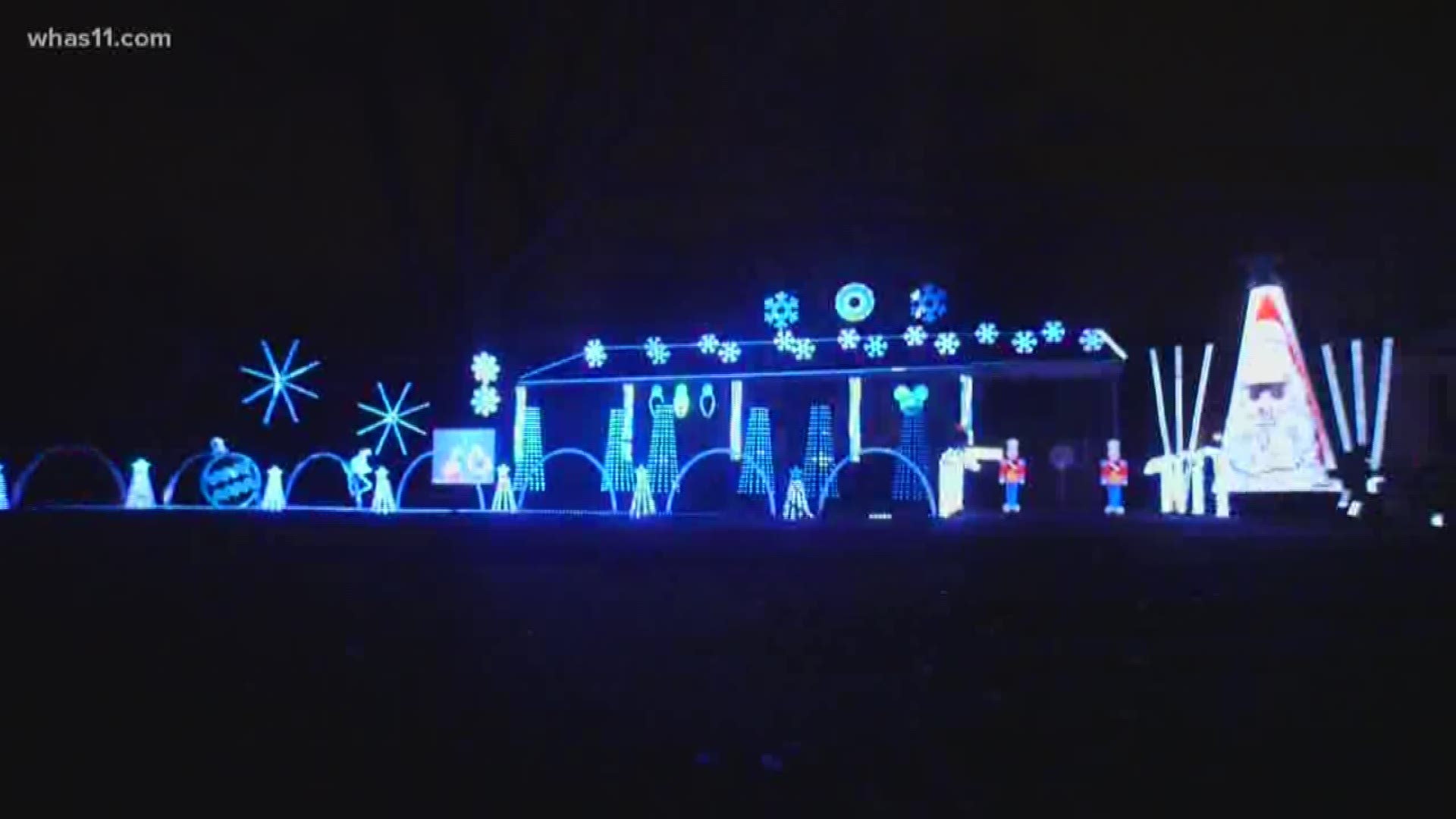 'Blue's Light Show' lights up Okolona