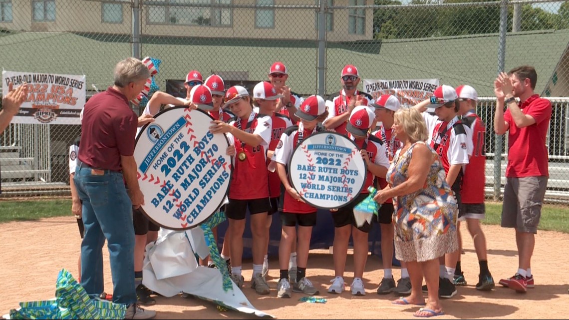 Celebrations planned for Jeffersontown baseball's Cal Ripken 12U title