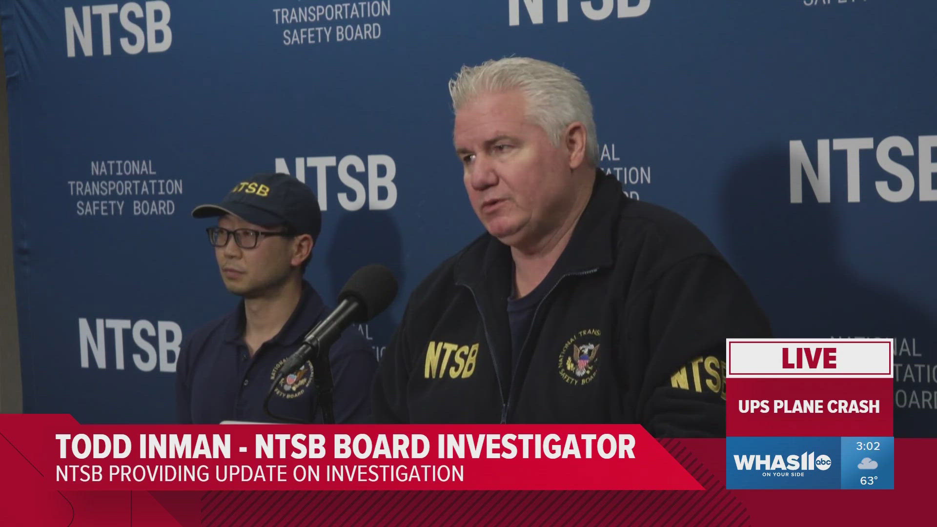 NTSB’s Todd Inman gives update on UPS crash investigation | whas11.com