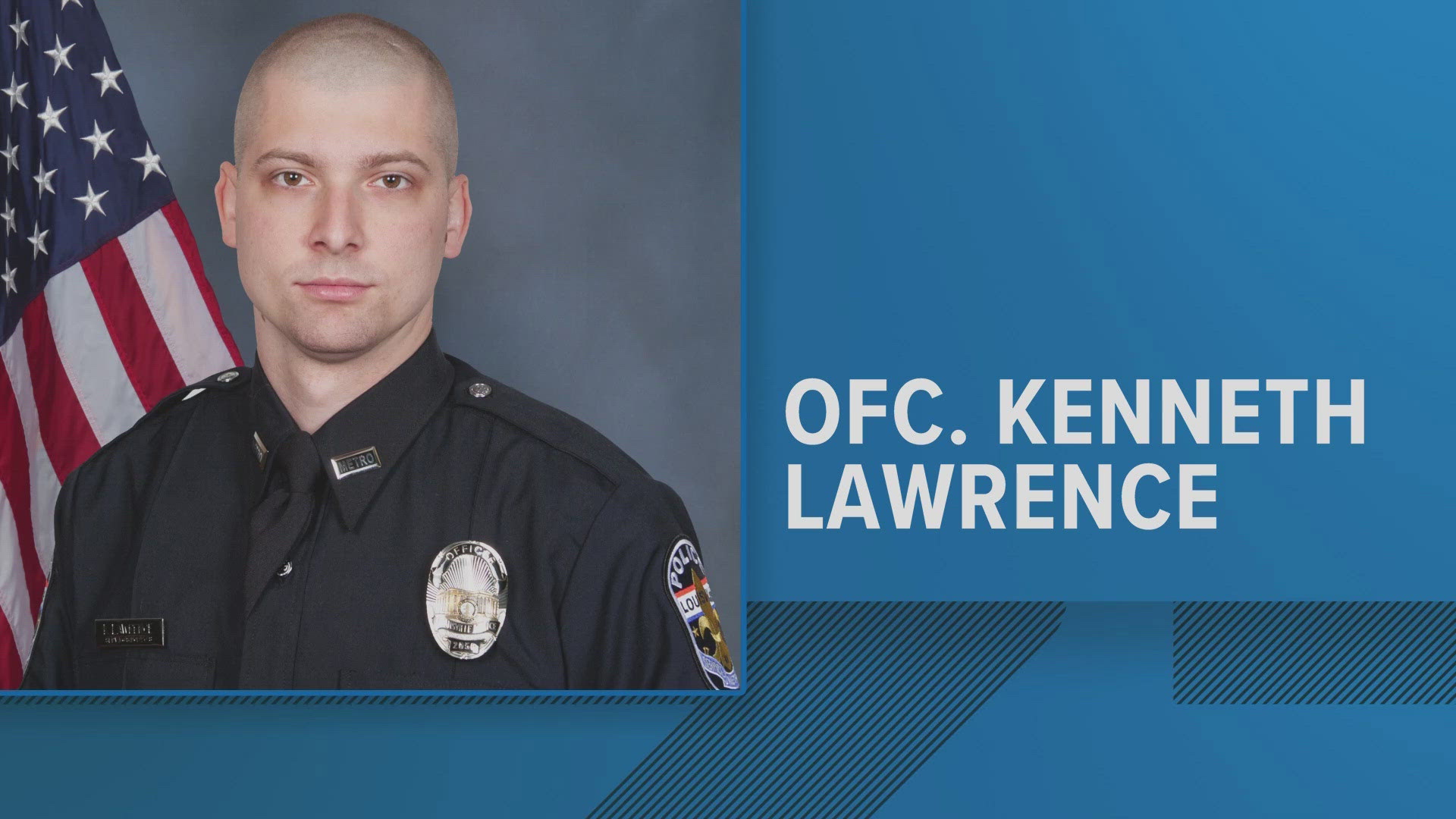 Louisville Metro Police officer Kenneth Lawrence was initially stopped for having an expired plate, but that was until an officer noticed alcohol on his breath.