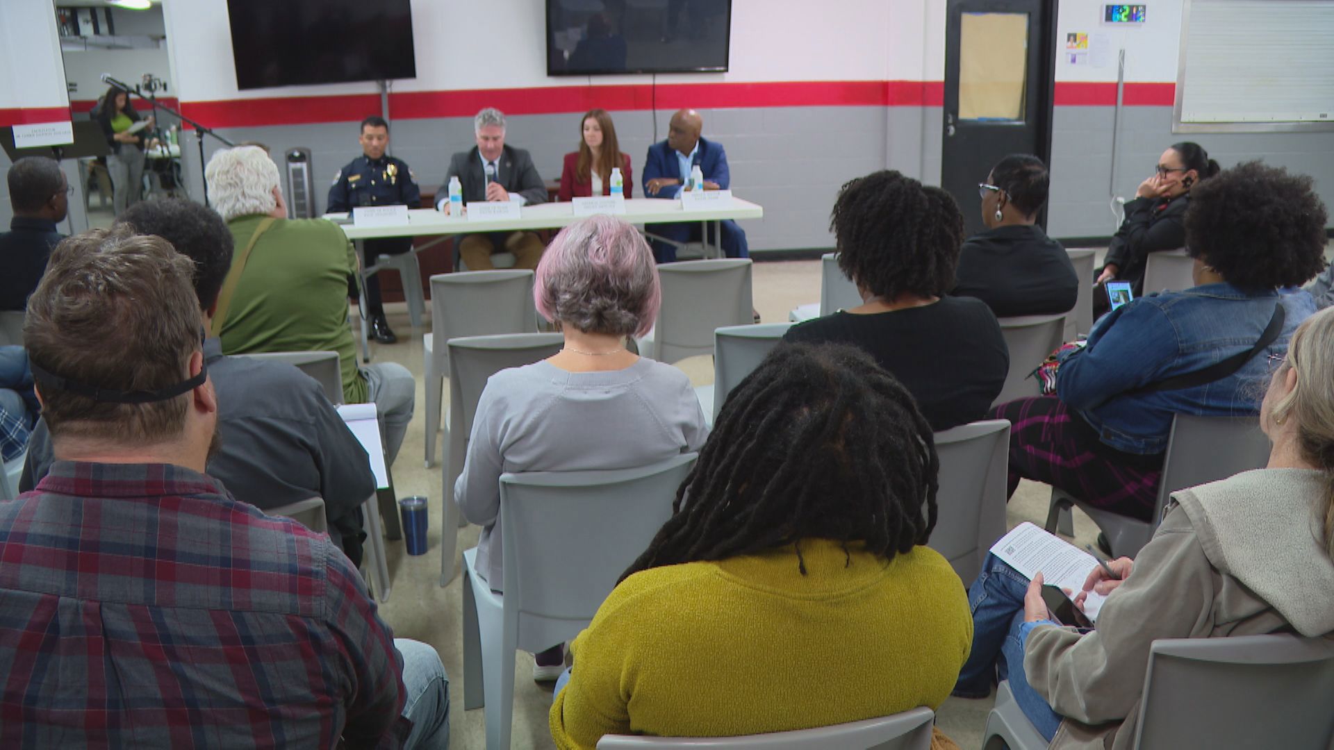 LMPD and Mayor Craig Greenberg's office held a townhall to answer questions about how the department will move forward from a lengthy 'History of Policing' report.