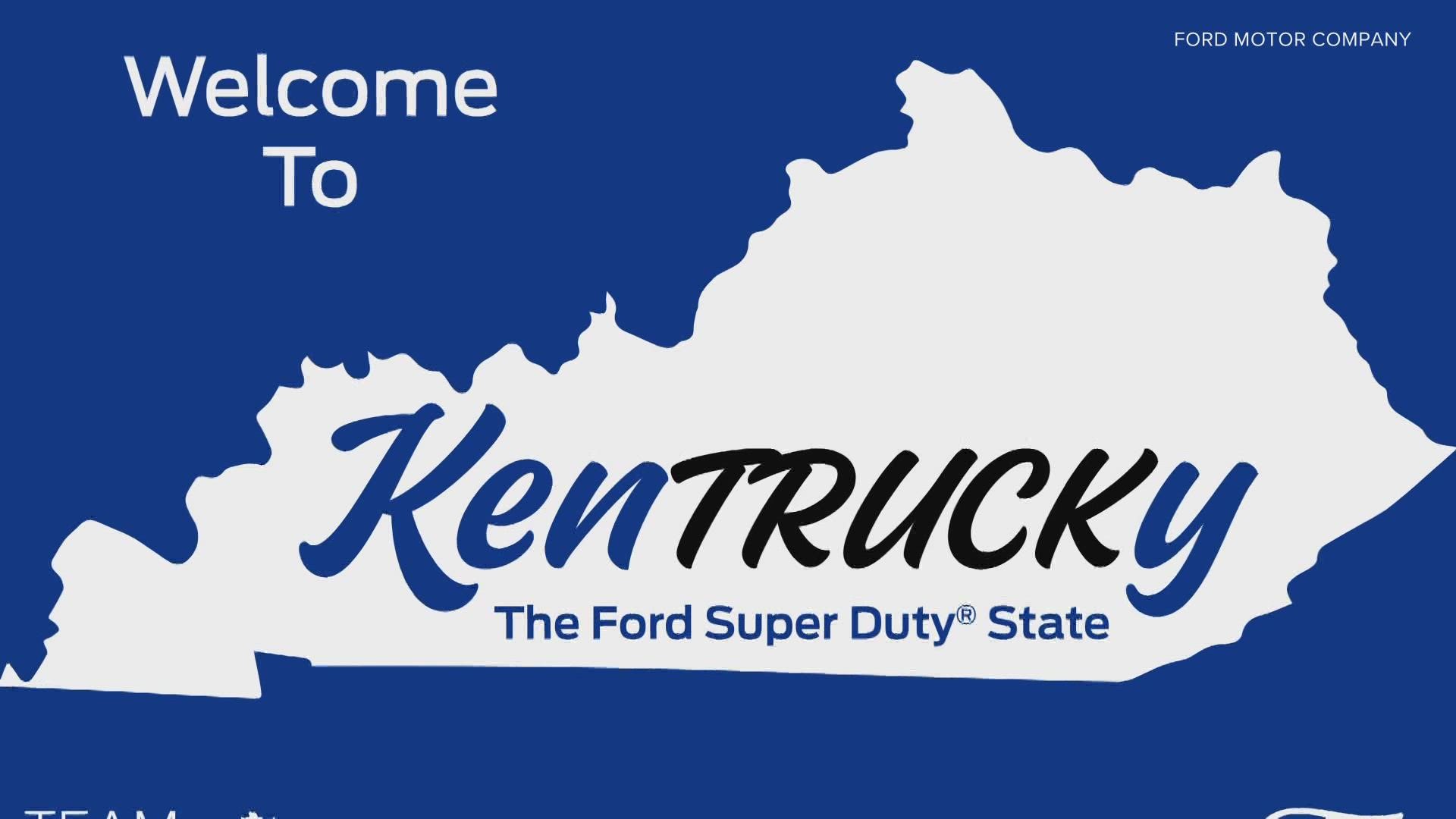 Ford will unveil a new truck model Sept. 27 at Churchill Downs.