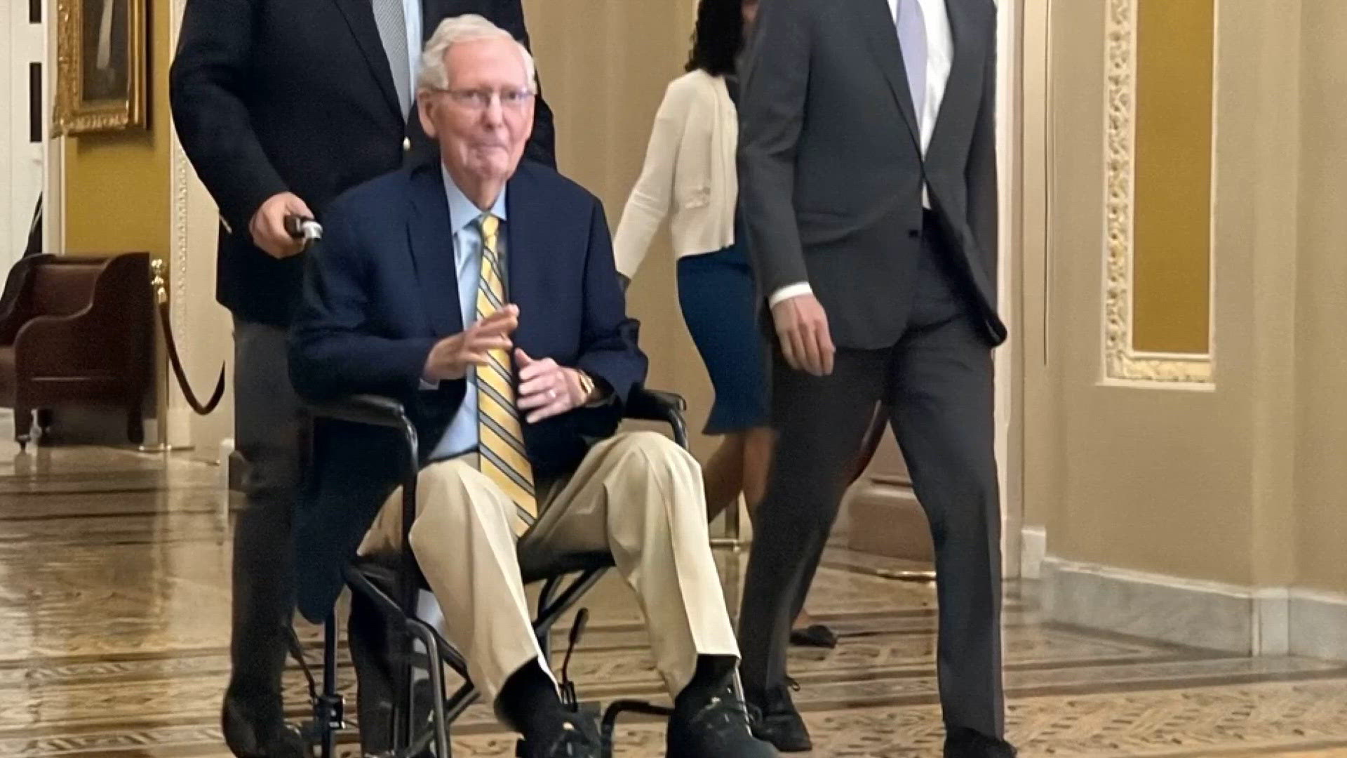 Rep. Massie calls of Hegseth impeachment, Mitch McConnell makes return ...
