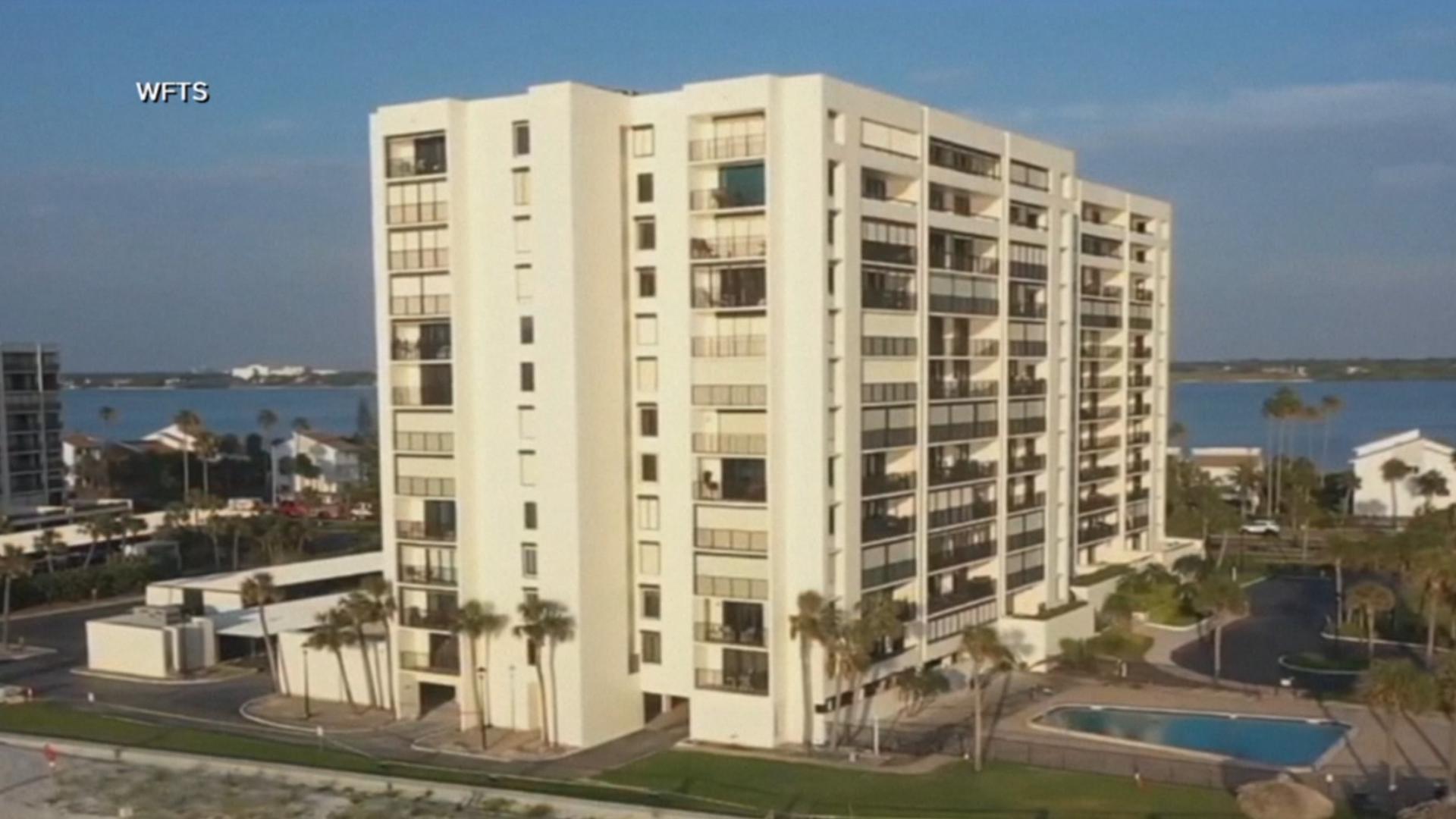 A high-rise condo on Florida's Gulf coast has been evacuated due to structural concerns.
