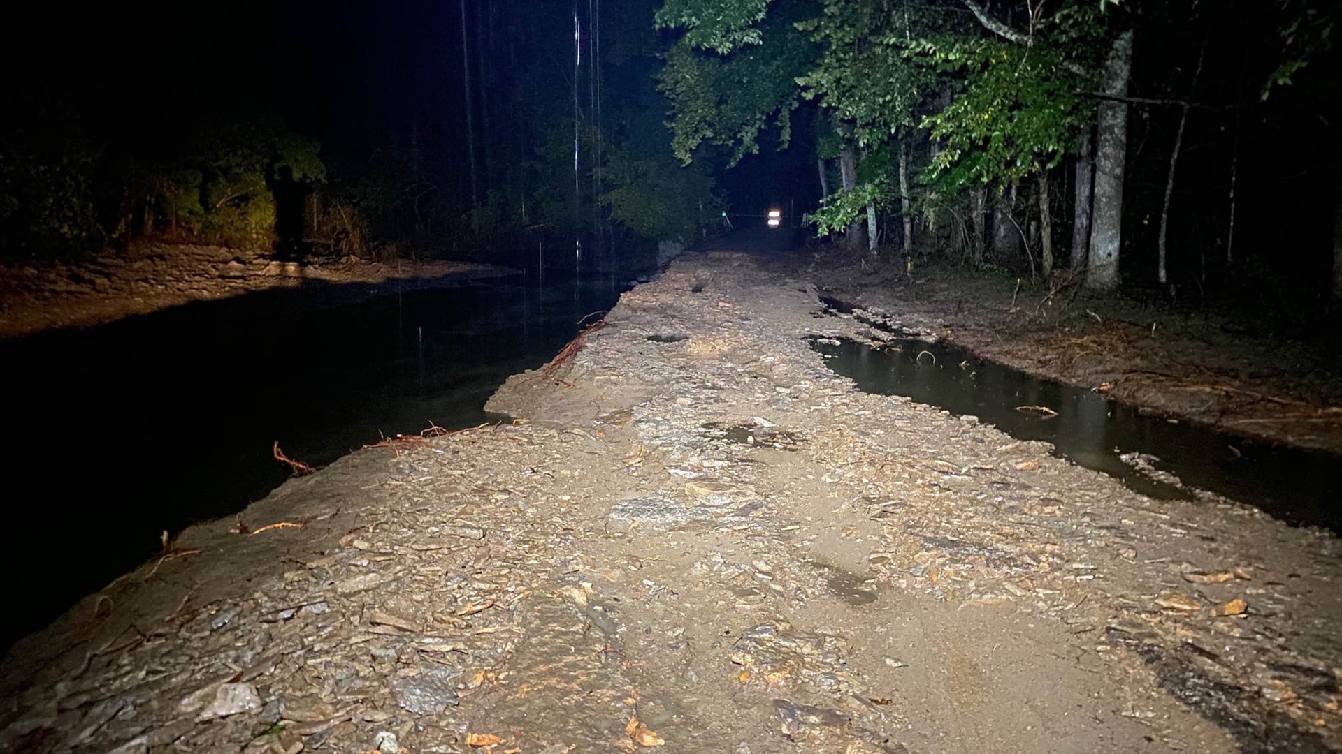 Residents said the flash flooding in Jefferson County, Indiana on Saturday night felt like ocean waves and nothing like they've ever seen before.