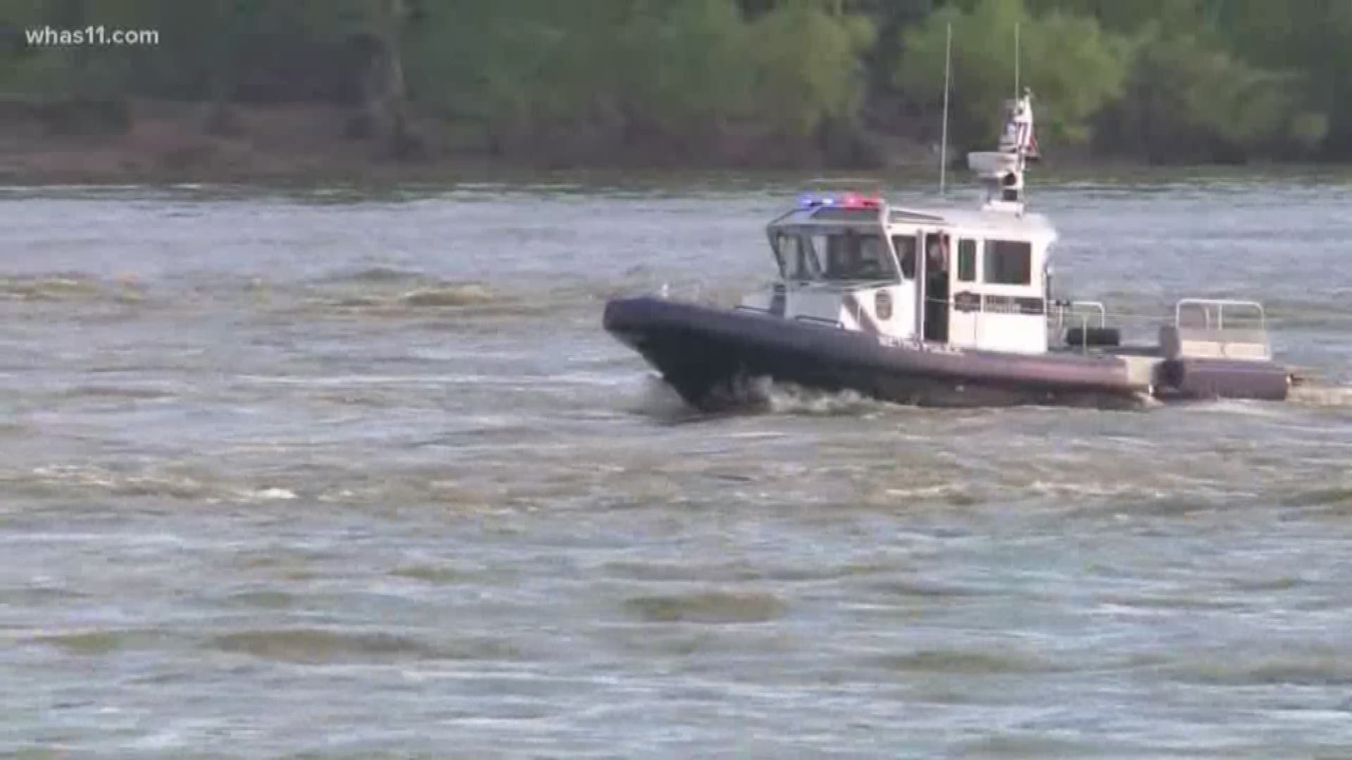 Officials with the Indiana Department of Natural Resources says a person went missing near the New Albany boat ramp.