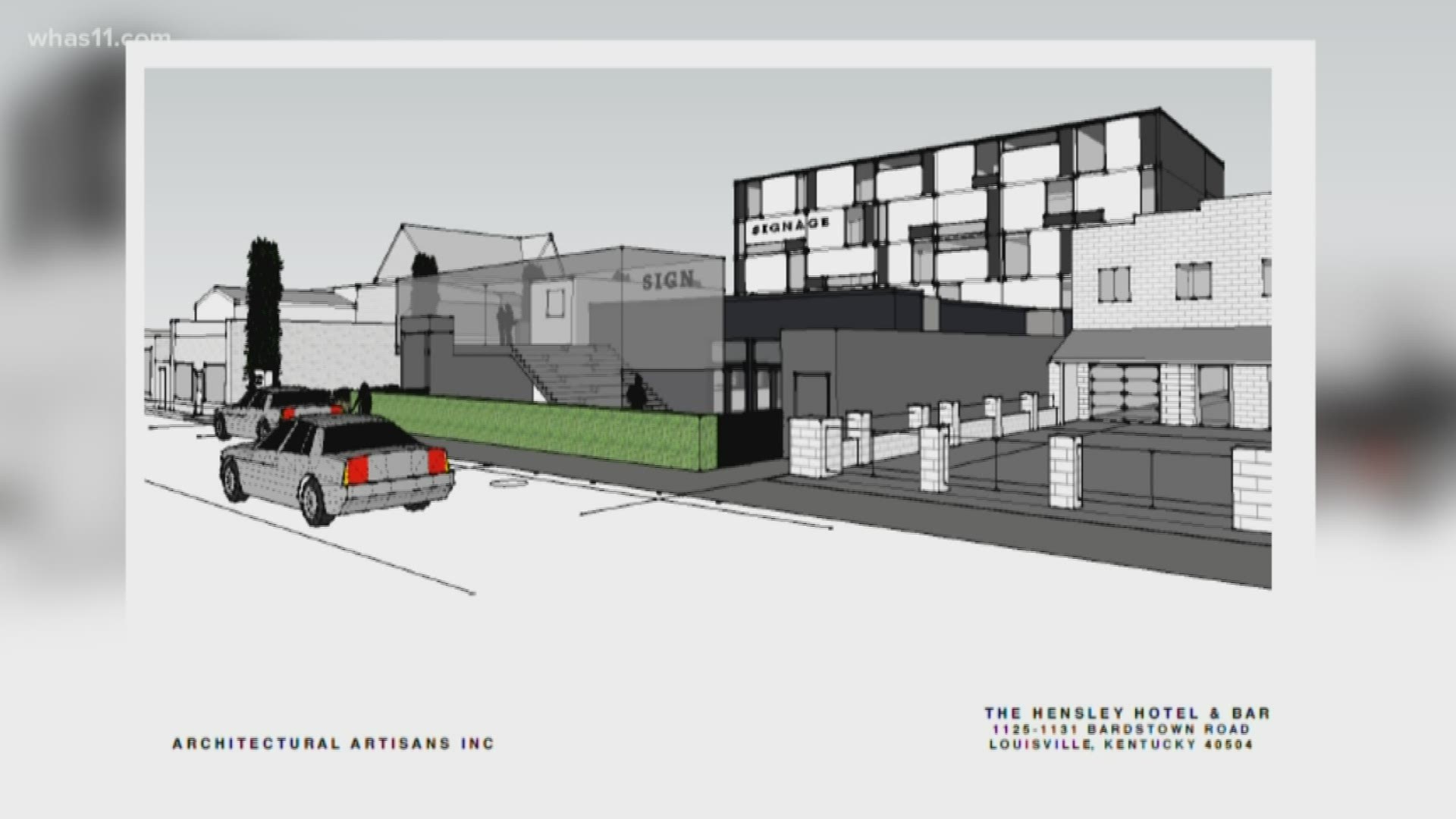 Plans for the new building were submitted to the city just this month by Utopia Ventures. It'll be the first time the company has worked on project like this.