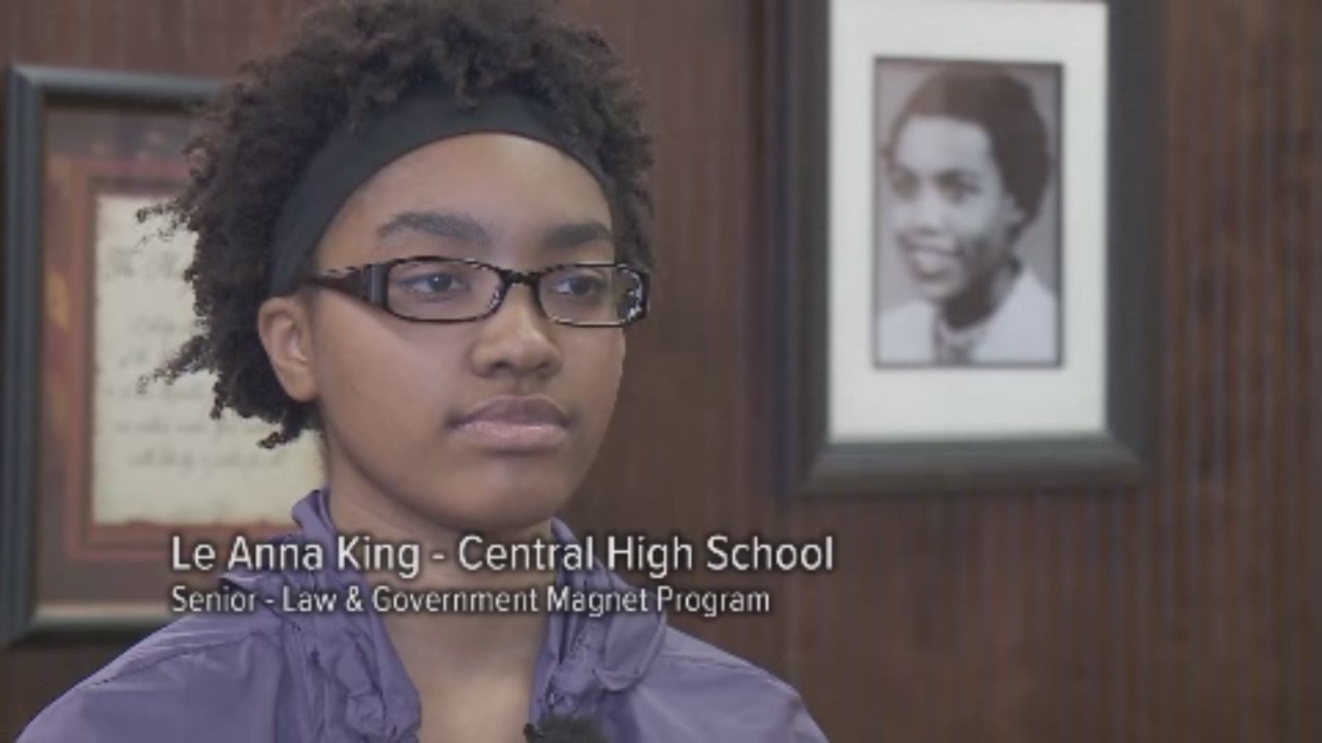 WHAS11 Reporter Derrick Rose sat down with students and talked about Alberta Jones.