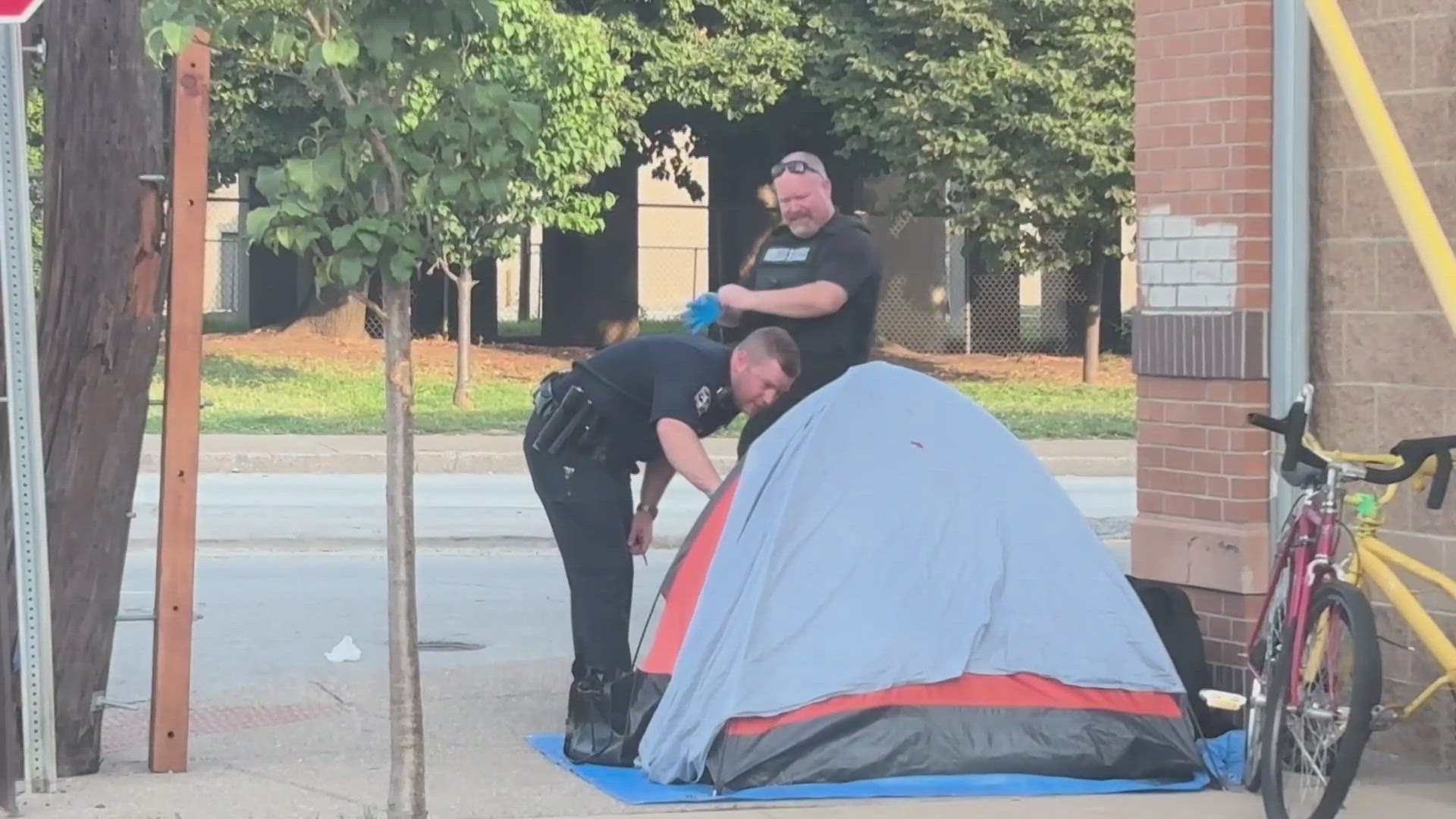 The measure aims to crack down on crime and eliminate street camping.