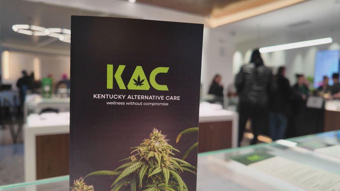 "Exceeded our expectation" | Louisville's first medical marijuana dispensary grand opening draws lines