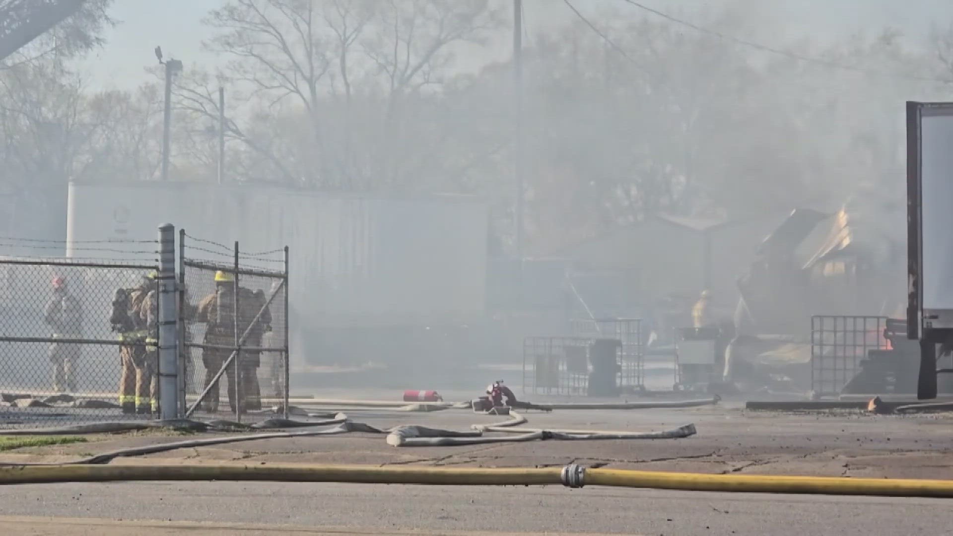 Bowling Green Fire Department spokesperson Katie McKee said two employees were evaluated but refused transportation.