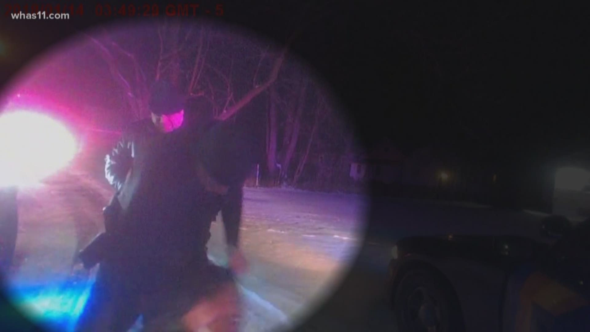 Body cam video under scrutiny in Clarksville chase