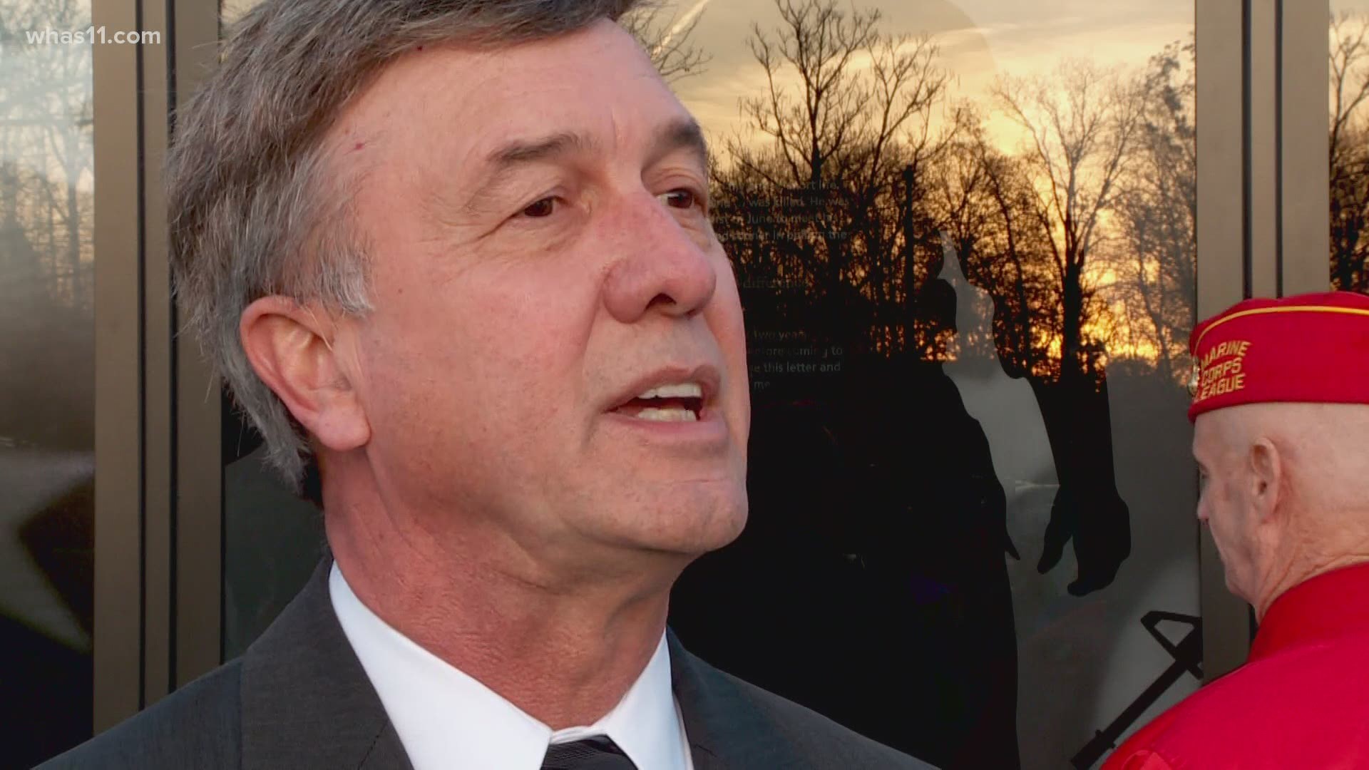 Bill Dieruf, the current mayor of Jeffersontown, announced his intention to run for Louisville mayor. a formal announcement is expected next week.