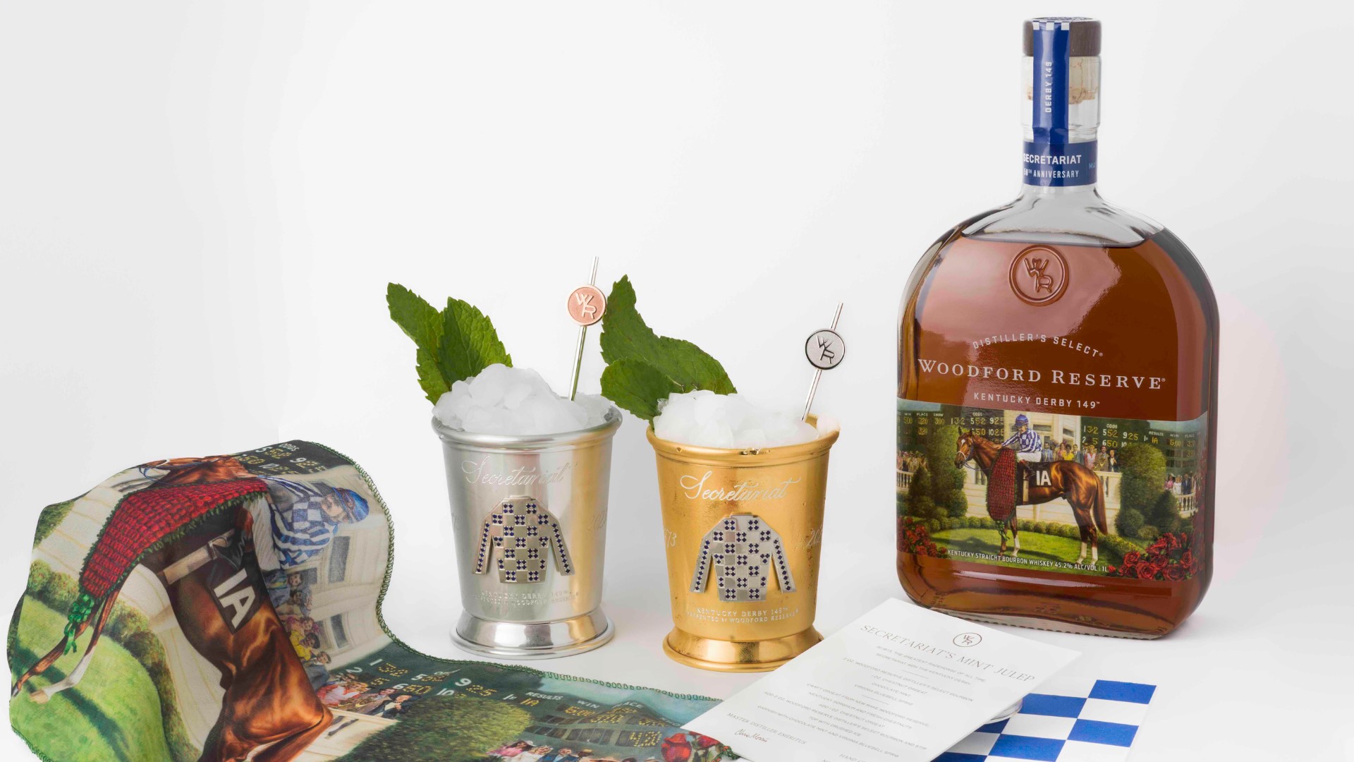 The Woodford Reserve $1,000 Mint Julep charity program is honoring the 50th anniversary of Secretariat winning the Derby! Here's how to get your hands on a cup.