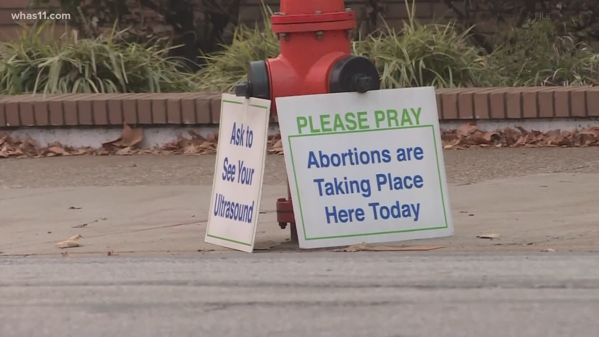Sisters for Life and Kentucky Right to Life have filed a lawsuit, arguing the ordinance prevents them from handing out resources to women at the abortion clinic.