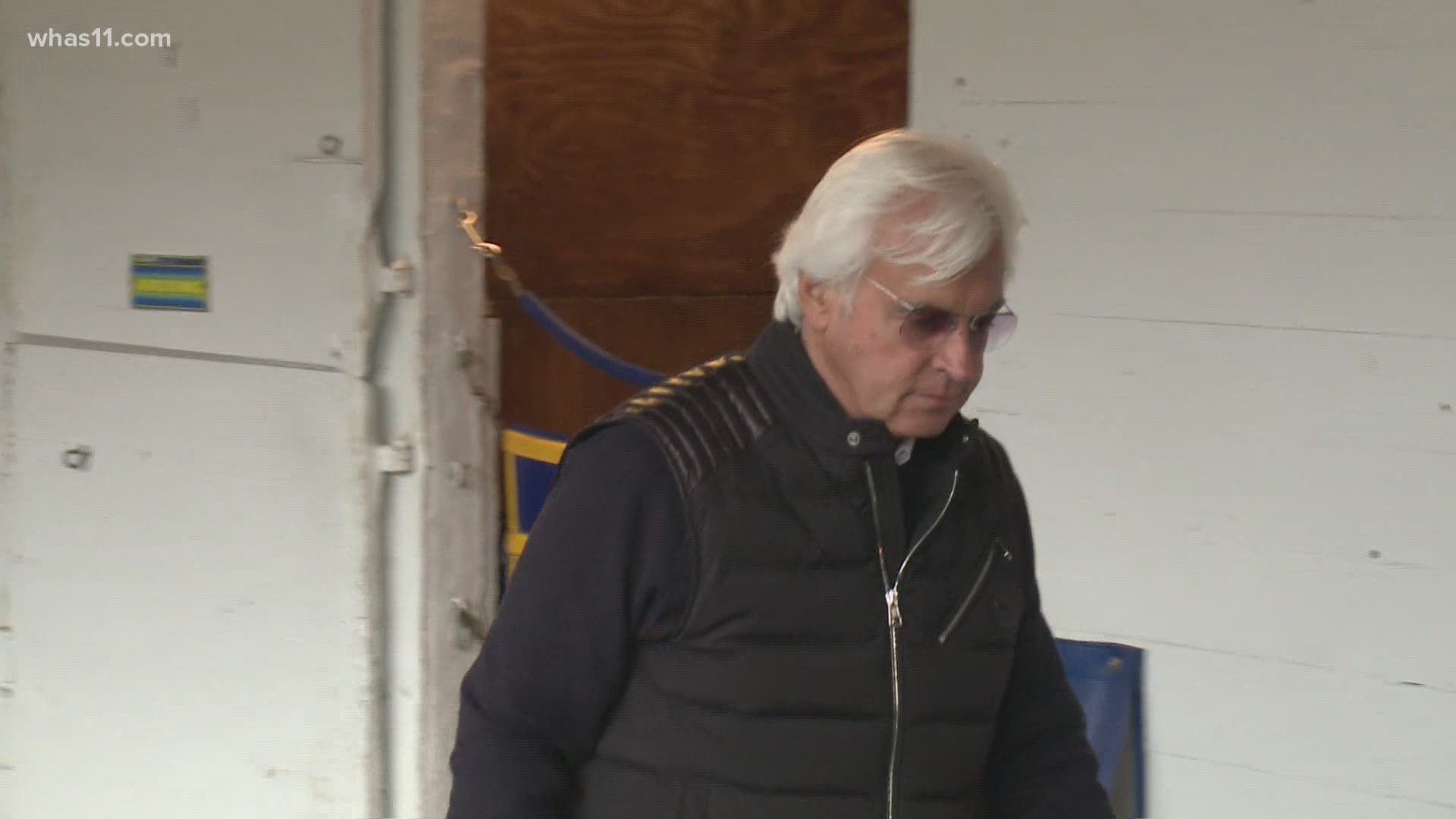 The New York Racing Association has temporarily suspended Bob Baffert from entering horses in races at tracks like Belmont, the last leg of the Triple Crown.