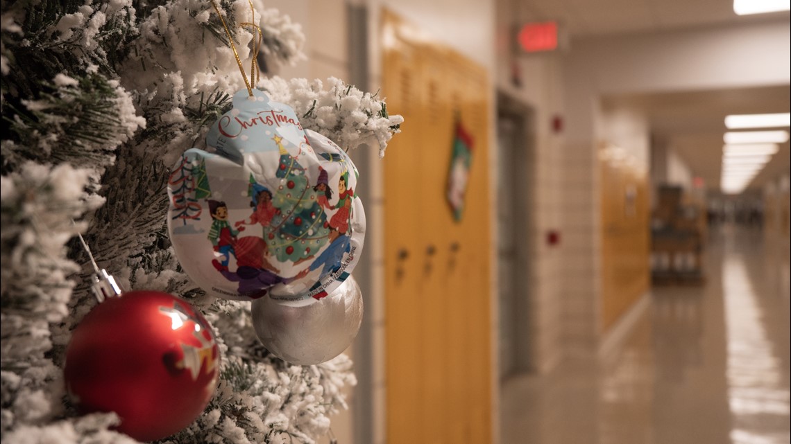 Christmas comes early for some JCPS students