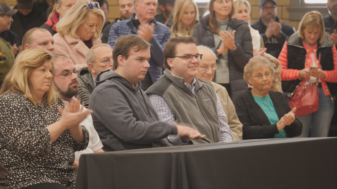 'There's a reason you're still here.' | Officer Nick Wilt retires from LMPD nearly 3 years after Old National Bank shooting