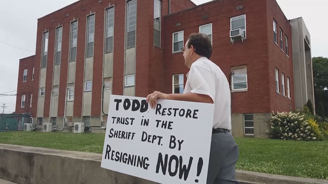 Community says they will protest until Breckinridge County Sheriff Pate