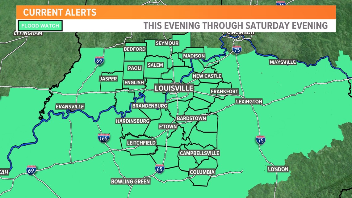 Weeks after tornadoes in Kentucky, severe weather to close 2021